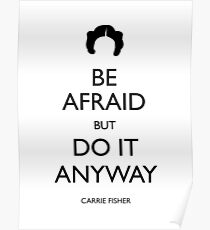 Be Afraid (Leia Black) Poster