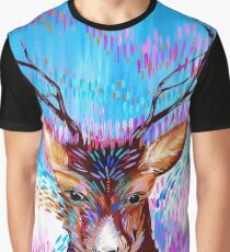 Deer Fantasy Graphic T-Shirt