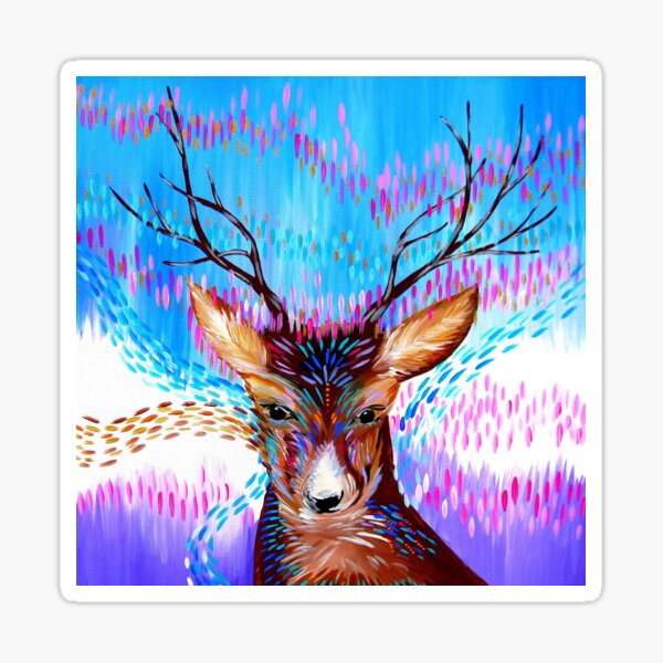 Vista previa del artículo con la obra «Deer Fantasy», diseñado y vendido por cathyjacobs.
