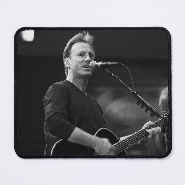 Item preview, Dewey Bunnell America BW Photograph designed and sold by ConcertImages.