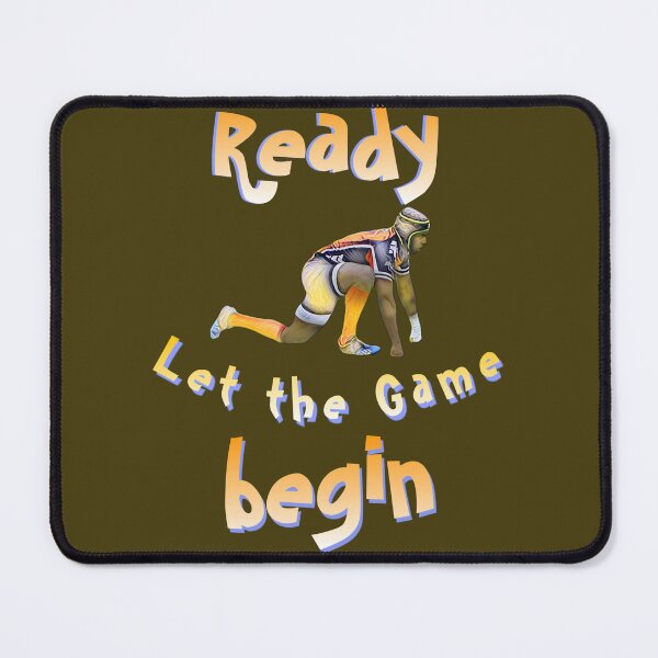 Item preview, Ready - let the game begin - photo design with lettering designed and sold by kikidu21.