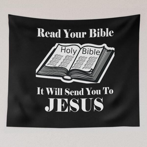 Item preview,  I Will Send You To Jesus - Read Your Holy Bible designed and sold by Social-Equality.