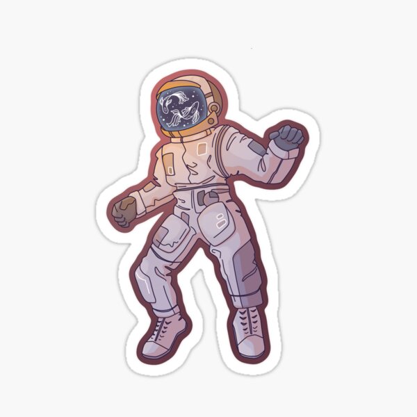 Item preview, Astronaut - Swimming in Space designed and sold by Cali Foran.