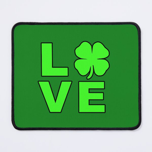 Item preview, LOVE St Patrick's Day Saint Shamrock Irish Flag Clover designed and sold by Draculaura2009.