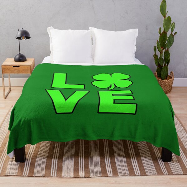 Item preview, LOVE St Patrick's Day Saint Shamrock Irish Flag Clover designed and sold by Draculaura2009.