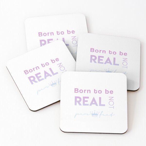 Item preview, Born to be Real Not Perfect designed and sold by Kdlp.