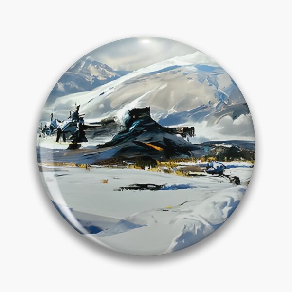 Item preview, Enceladus: Frozen Tundra designed and sold by nathanbergenart.