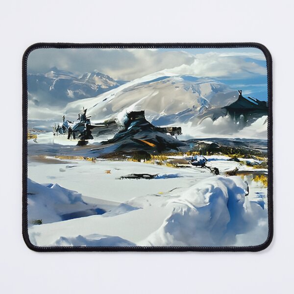 Item preview, Enceladus: Frozen Tundra  designed and sold by nathanbergenart.