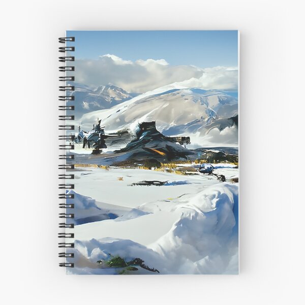 Item preview, Enceladus: Frozen Tundra  designed and sold by nathanbergenart.