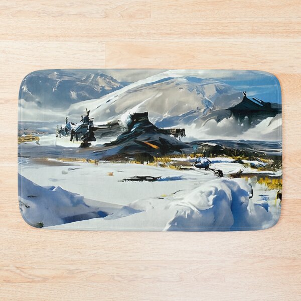 Item preview, Enceladus: Frozen Tundra designed and sold by nathanbergenart.