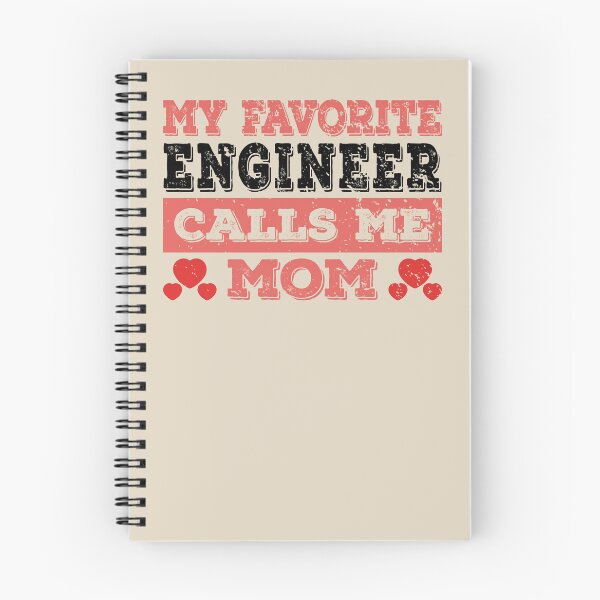 Item preview, My Favorite Engineer Calls Me Mom - Funny Engineer Quote Gift Idea For Men and Womens designed and sold by Mmmm3344.