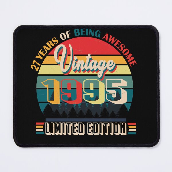 Item preview, 27 years of being awesome vintage 1995 limited edition | Born January 1995 Limited Edition 27 Years Of Being Awesome Vintage , January 1995 27 Years Old , 27th Birthday designed and sold by SimoSaladain.
