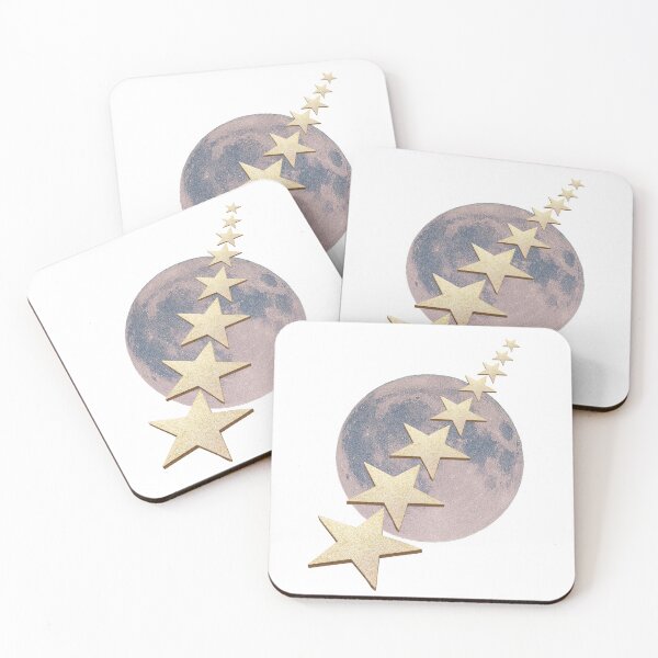 Item preview, moon stars moon stars space night galaxy sun cute nature star sky blue magic universe astrology Fanny t-shirt good designed and sold by Yahya-may.