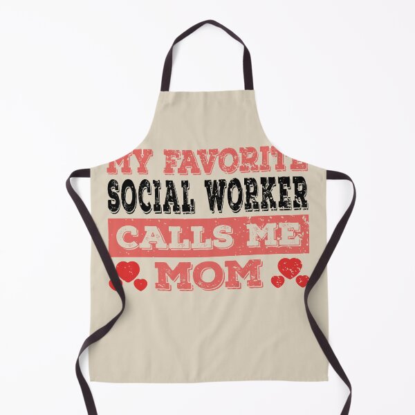 Item preview, My Favorite Social Worker Calls Me Mom - Funny Social Worker Quote Gift Idea For Men and Womens designed and sold by Mmmm3344.