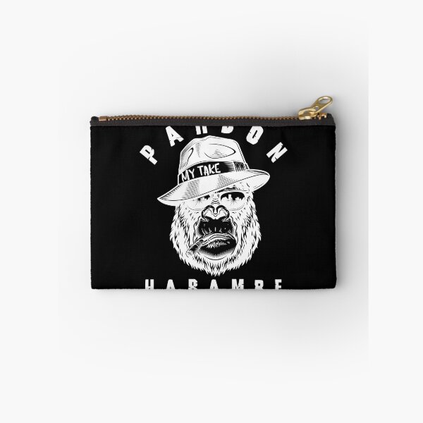 Item preview, Pardon My Take Harambe - black and white gorilla designed and sold by vooART.