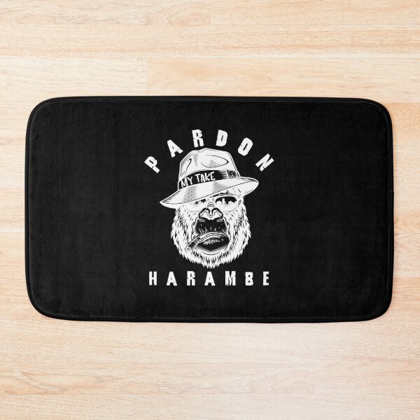 Item preview, Pardon My Take Harambe - black and white gorilla designed and sold by vooART.