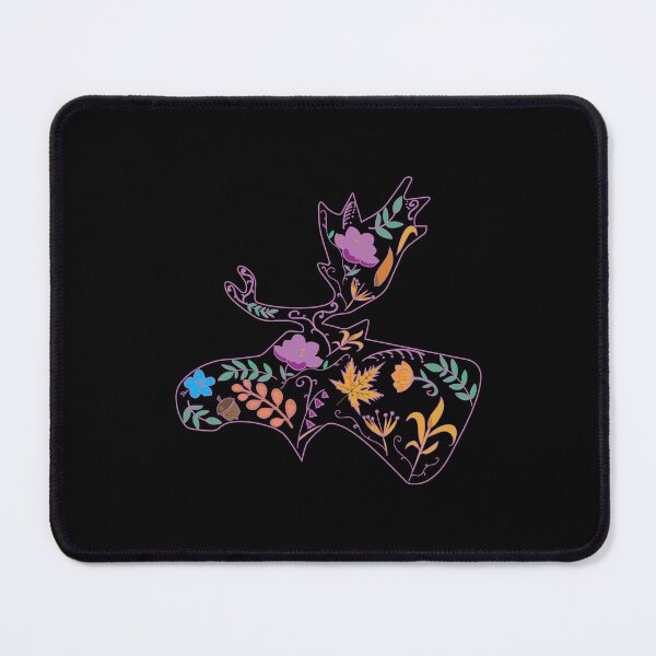 Item preview, Vintage Floral Art Moose French Flowers Fleur Gardener designed and sold by denissebla.