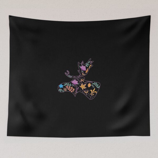 Item preview, Vintage Floral Art Moose French Flowers Fleur Gardener designed and sold by denissebla.
