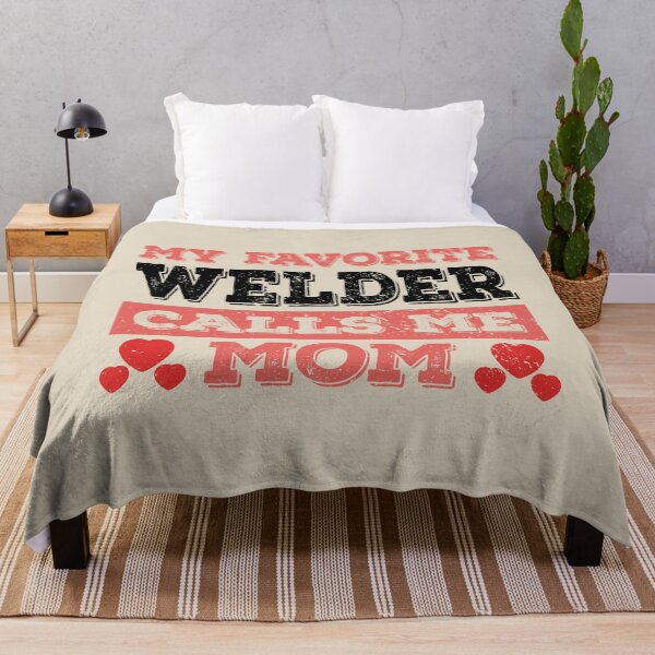 Item preview, My Favorite Welder Calls Me Mom - Funny Welder Quote Gift Idea For Men and Womens designed and sold by Mmmm3344.