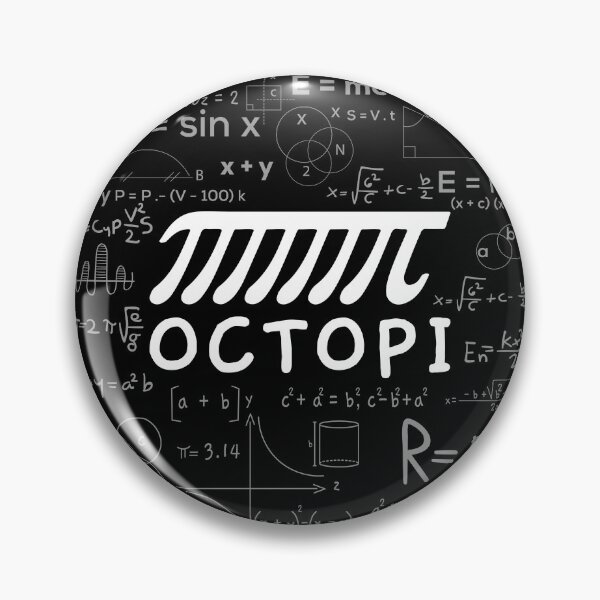 Item preview, Octopi - Pi Day Math Joke designed and sold by murkyswamp.