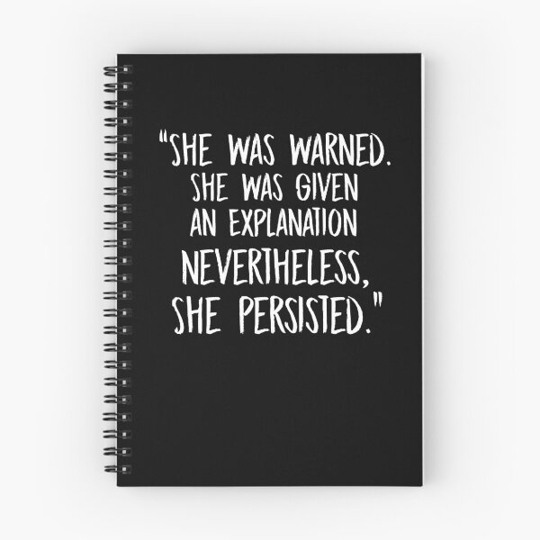 Item preview, Political Elizabeth Warren "Nevertheless, She Persisted."  designed and sold by DSweethearts.