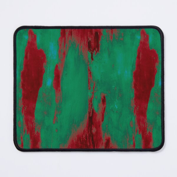 Item preview, Red and green emerald passion abstract designed and sold by Marilena Strambu.