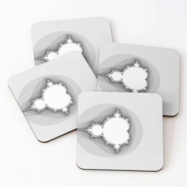 Item preview, White Linear Mandelbrot designed and sold by BestDesign87.