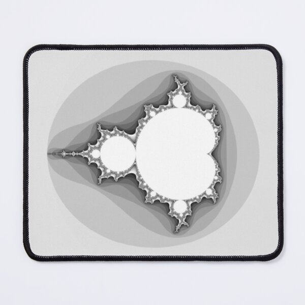 Item preview, White Linear Mandelbrot designed and sold by BestDesign87.
