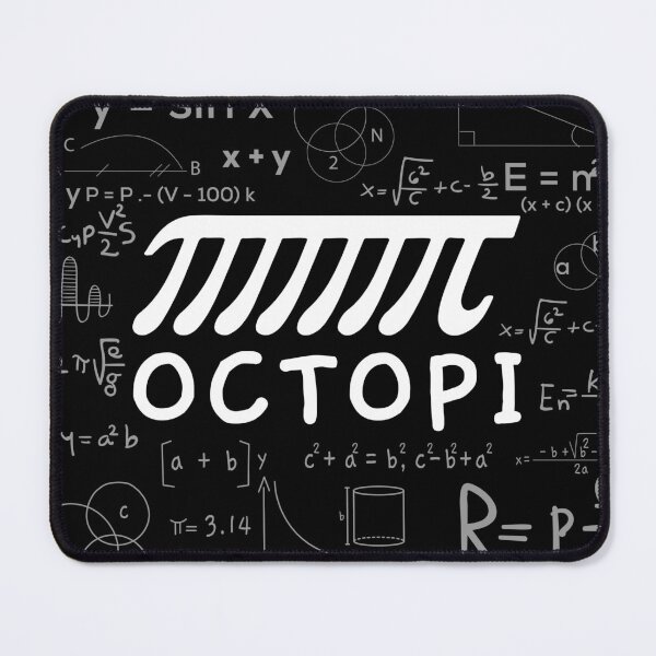 Item preview, Octopi - Pi Day Math Joke designed and sold by murkyswamp.