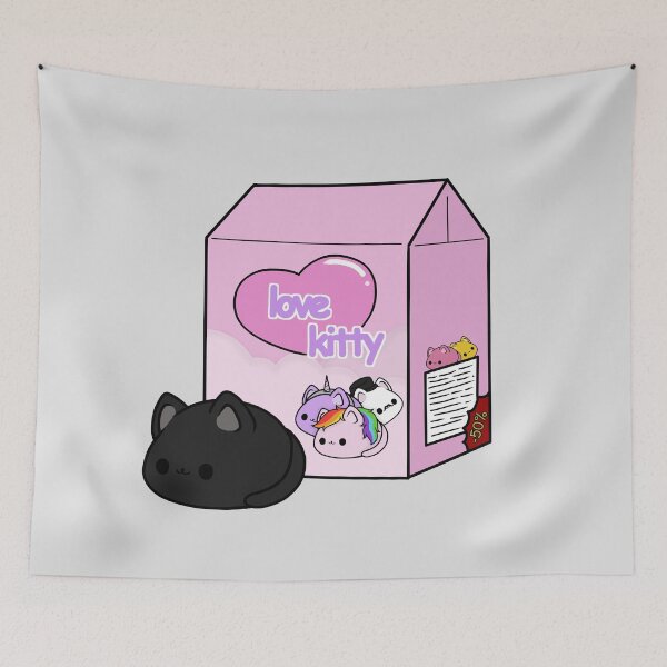 Item preview, love kitty-black cat doll designed and sold by EveryCuteThings.