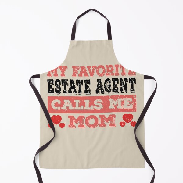 Item preview, My Favorite Real Estate Agent Calls Me Mom - Funny Real Estate Agent Quote Gift Idea For Men and Womens designed and sold by Mmmm3344.