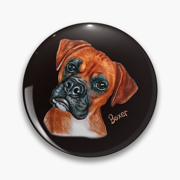 Item preview, Brown Boxer Dog Portrait       designed and sold by joseech.