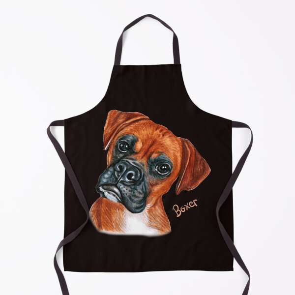 Item preview, Brown Boxer Dog Portrait designed and sold by joseech.