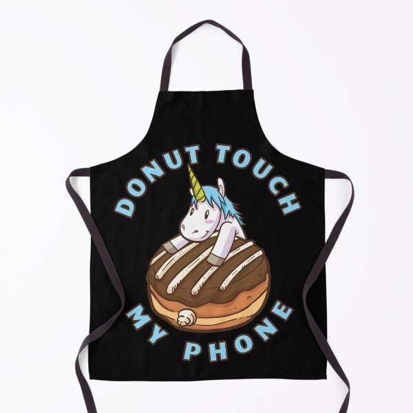Item preview, Donut Touch My Phone Funny designed and sold by The Sticker Place.