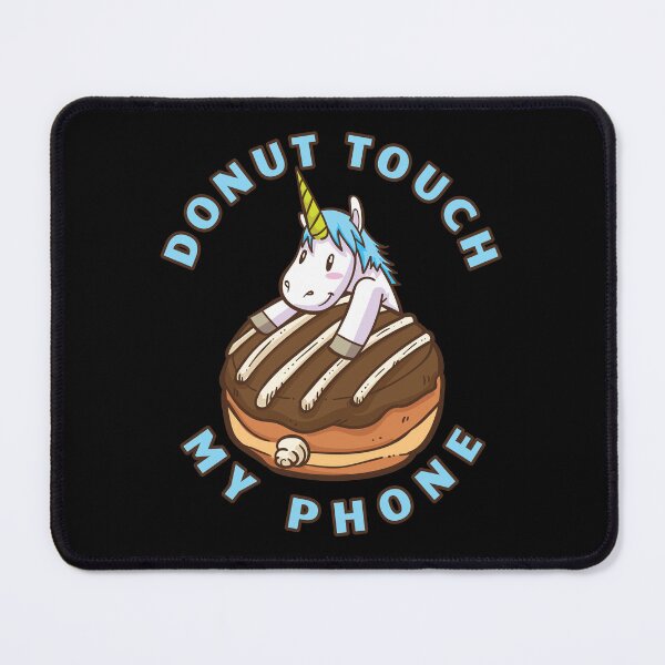 Item preview, Donut Touch My Phone Funny designed and sold by The Sticker Place.