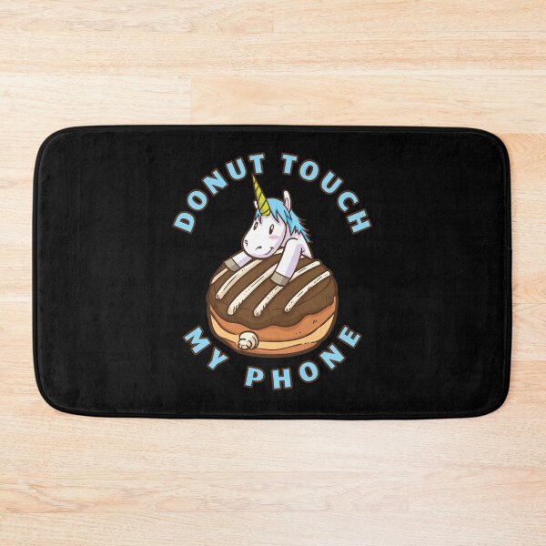 Item preview, Donut Touch My Phone Funny designed and sold by The Sticker Place.
