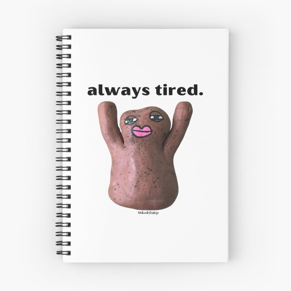 Item preview, Always Tired Mr. Blob | lilsboobthangs designed and sold by lilsboobthangs.