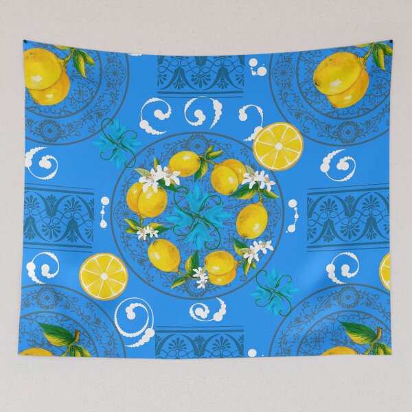 Item preview, Italian,Sicilian art,majolica,lemons  designed and sold by MariaMarinova.