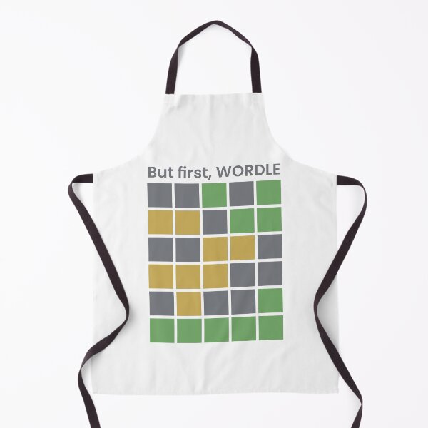 Item preview, But First Wordle designed and sold by saadmery2020.