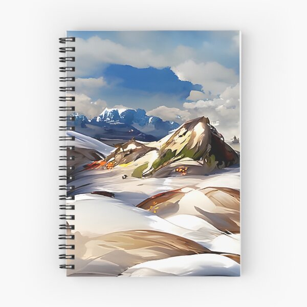 Item preview, Enceladus: Icecream Hills  designed and sold by nathanbergenart.