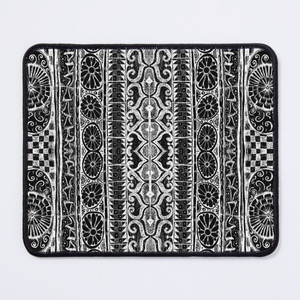 Item preview, black floral and checks designed and sold by Nickdavisinghe.