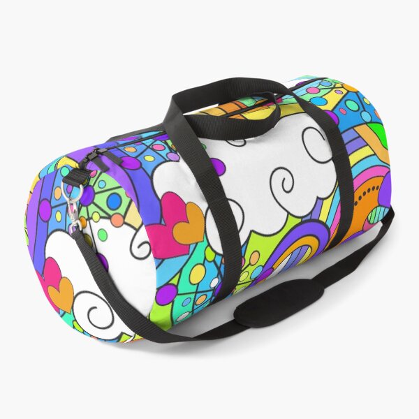 Item preview, Hand Drawn Abstract Psychedelic Flower Power Hippy Design designed and sold by Alondra.