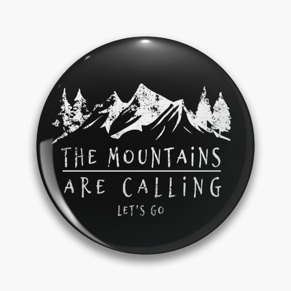 Item preview, The mountains are calling let's go designed and sold by Factory28.
