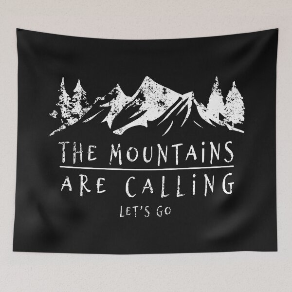 Item preview, The mountains are calling let's go designed and sold by Factory28.