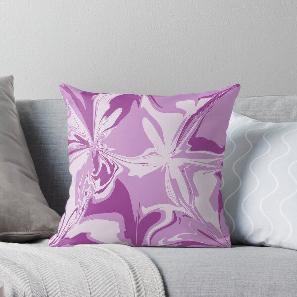 Item preview, Pretty pink white abstract floral pattern  designed and sold by artkart01.