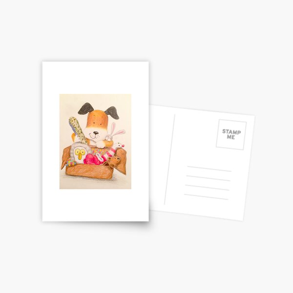 Childrens Classic kipper the dog Postcard
