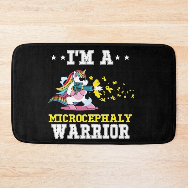 Item preview, Funny Unicorn I'm A Microcephaly Warrior designed and sold by heppenp.