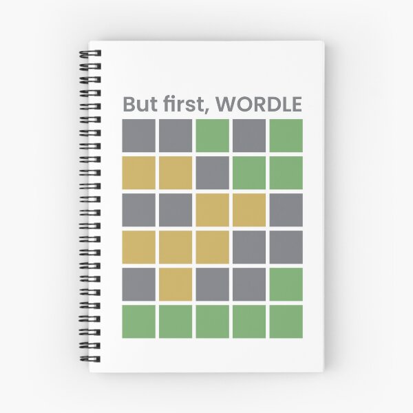 Item preview, But First Wordle designed and sold by saadmery2020.