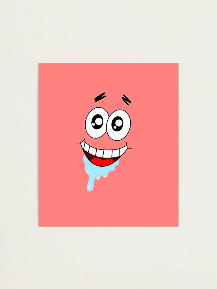 Spongebob Patrick Face Photographic Print For Sale By Leonorocha