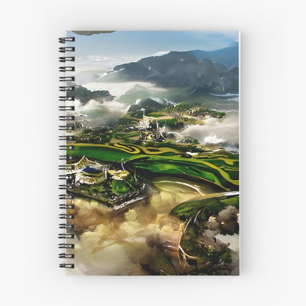 Item preview, Islands: Rice Fields  designed and sold by nathanbergenart.
